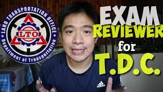 LTO T.D.C. EXAM REVIEWER | STUDENT PERMIT 2023| TAGALOG | UPDATED | Wander J