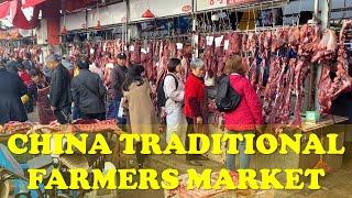CHINA TRADITIONAL FARMERS MARKET IN 2024 | POV ONE-SHOT NO TALKING