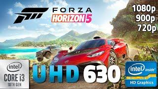 Forza Horizon 5 Intel UHD 630 | i3 10100 + 16 GB RAM