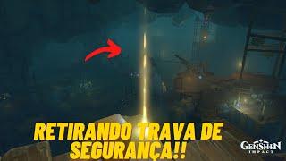 Retire a Trava de Segurança do Canhão - Genshin Impact