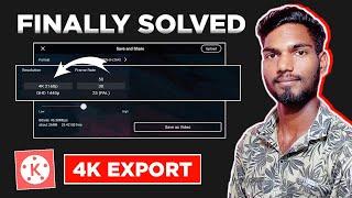 Kinemaster 4K Export Problem Solved | Kinemaster से 4K Export कैसे करे