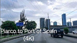 Driving in Trinidad & Tobago - Piarco to Port of Spain (4K)