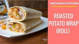 Spicy Aloo Frankie Recipe (Aloo Wrap/Roll) - Frankie Recipes by Archana's Kitchen