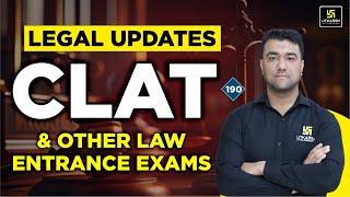 Daily Legal Updates for CLAT & Other Law Entrance Exams L-190 | CLAT 2025 Preparation | Hassib Sir