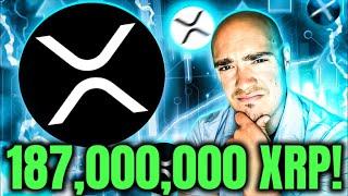 187,000,000 XRP MOVING! PREPARE NOW! (MAJOR XRP NEWS)