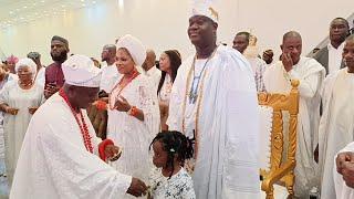 SEE WHAT HAPPENED WHEN PRINCE TADENIKAWO ARRIVED OONI OF IFE'S MEGA CITY IN AKURE