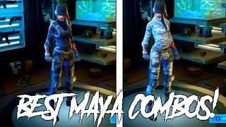 TOP 5 BEST FORTNITE MAYA SKIN COMBOS! (SWEATIEST FORTNITE SKIN COMBINATIONS!)