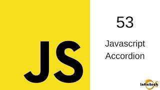 Javascript Tutorial in Hindi - 53 How to Create an Accordion with JavaScript: A Step-by-Step Guide