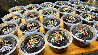 Kek Coklat Kukus Tidak Banyak Bahan | Hasil Nya Kek Gebu Dan Moist