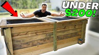 *DIY* CHEAP ABOVE GROUND TURTLE POND!