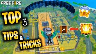 TOP 3 FACTORY TIPS AND TRICKS/ RANK PUSHING ON FACTORY ROOF / VISHESH FF - GARENA FREE FIRE