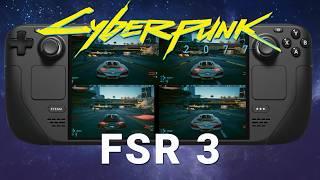 Cyberpunk 2077 FSR 3 Update v2.13 Performance on Steam Deck Tested!