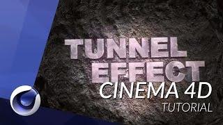 How to Fly through a Tunnel Effect in Cinema 4D