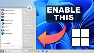 How to Get Windows 10 Taskbar and Start Menu on Windows 11!