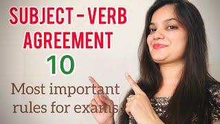 Subject Verb Agreement | 10Most Important Rules |Subject and verb Agreement| Syntax |English Grammar