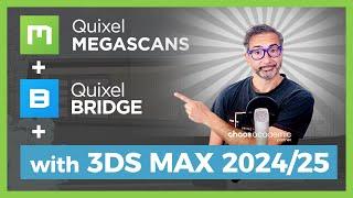 Megascans 3ds Max 2024 | My SOLUTION