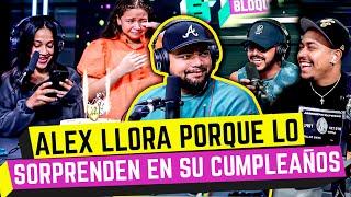 HERMANOS DE ALEX LO SORPRENDEN EN CABINA CON BIZCOCHO Y TODO “ALEX LLORA DE EMOCION POR SORPRESAÑ