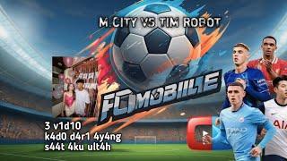 k4d0 d4r1 4y4bg gamplay FC mobile M.city vs tim robot FC mobile