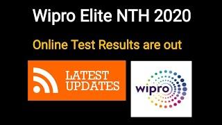 Wipro Elite NTH 2020 online test results declared