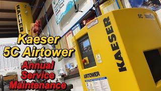 Kaeser 5C Air Compressor Annual Service