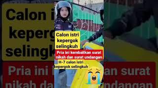 ketahuan selingkuh, pria ini kembalikan undangan pernikahan #viral #terbaru #beritaterkini