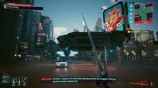 Cyberpunk 2077 Maxtac Squad killed in 10 sec