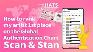 [Whosfan | ENG] How do I rank my artist 1st place on the Global Authentication Chart? (Easy Peasy)