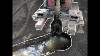 Setting Up The Well Driller And Starting To Dig | Drilling a Well Part 3