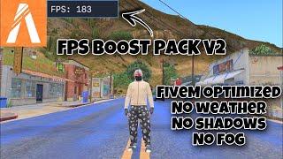 FIVEM: FPS Boost Graphics Pack V2 (OPTIMIZED) +160 FPS (No Shadows, Low Vegetation, Better FPS)