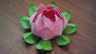 How To Make an Origami Lotus Flower