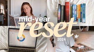 Q2 2024 RESET  deep cleaning the apartment, goals check-in, reading recap & financial review