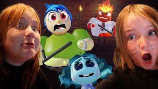 DONT GET CAUGHT!! Escape from iNSiDE OUT 2! Adley Niko & Navey playing a crazy obby game with family