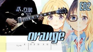 How to play | orange(shigatsu wa Kimi no uso)-Seven Oops(guitar solo with tab lesson)