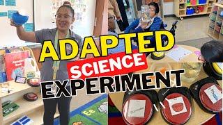 Day in the life of a Special Education Teacher | Adapted Science Experiment