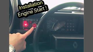 Installation bouton de démarrage Start Renault 4L !