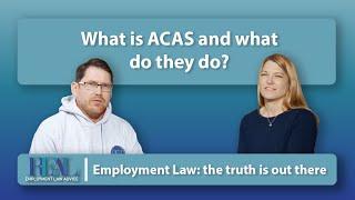 What is ACAS? | Why do I need to use ACAS if I have an Employment Tribunal claim? | Work Disputes