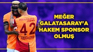 MEĞER GALATASARAY'A HAKEM SPONSOR OLMUŞ