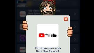 BUMS YouTube Hidden Code Today 26 Sep | Bum's Show Episode 4