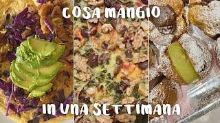 COSA MANGIO IN UNA SETTIMANA (e la mia ossessione per i carciofi ) | what I eat in a week | vegan 