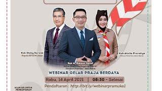 Webinar Pramuka Kwartir Daerah Jawa Barat