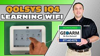 Qolsys IQ Panel 4 Learning WiFi