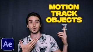 Motion Tracking Tutorial in After Effects | How to Attach Text to Moving Objects