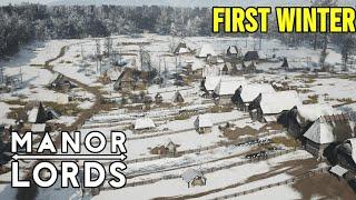 Manor Lords: First Look Gameplay | Surviving Winter | 2