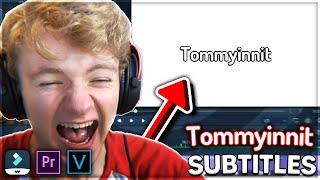 How To MAKE Subtitles Like Tommyinnit In Filmora X / 11 / 12