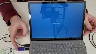Microsoft Surface Laptop Full restoration from Blue screen of death to functional computer in 20 min
