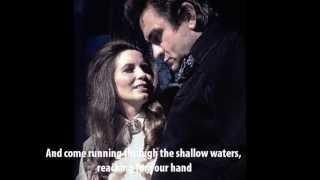 Far Side Banks Of Jordan - Johnny Cash & June Carter Cash (with lyrics)