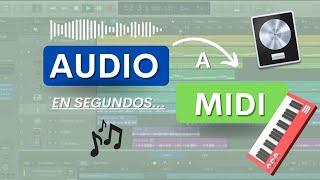 ¿Cómo pasar AUDIO a MIDI? | Logic Pro X ?