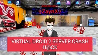 Virtual Droid 2 Server Crash H@ck#virtualdroid2 #virtualdroid #virtualdroid2skins#virtualdroidskin