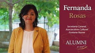 Fernanda Rosas: retos y logros de una alumni en Roma