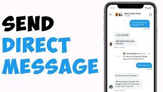 How To Send Direct Message On Twitter (X) App